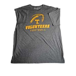 Tennessee Volunteers Football T-Shirt Mens XL Gray Orange Vols NCAA The Victory